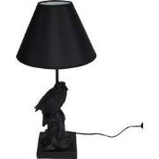 Zwarte Kraai Lamp-25x54cm-incl. lampenkap & gloeilamp-Housevitamin
