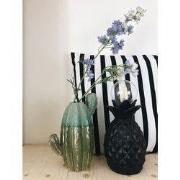 Ananas Lamp-12x20cm-Incl. gloeilamp-Keramiek-Zwart-Housevitamin