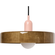 PAALA - Hanglamp - Olijfgroen - Glas