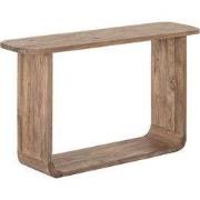 MUST Living Console table Vico,76x140x35 cm, extreme rustic teakwood