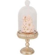 Clayre & Eef Decoratie Beeld Macarons Ø 7x17 cm Goudkleurig Kunststof