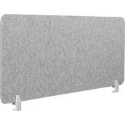 SPLIT - Bureauscherm - Lichtgrijs - 50 x 160 cm - Polyester