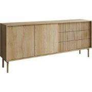 Meubella - Tenerife - Dressoir - Eiken - 187 cm