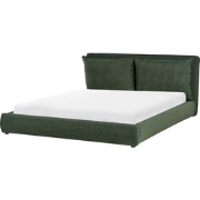 BAJONNA - Waterbed - Donkergroen - 180 x 200 cm - Polyester
