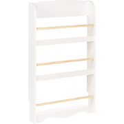 LILOET - Wandboekenkast - Wit - MDF