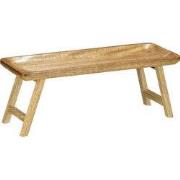 Mica Decorations Duko Dienblad - L40 x B15 x H15 cm - Mangohout - Donk...