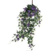 Mica Decorations Petunia Kunst Hangplant - L15 x B20 x H80 cm - Donker...