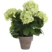 Mica Decorations Hortensia Kunstplant in Bloempot Stan - H45 x Ø45 cm ...