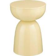 Mica Decorations Elliot Bijzettafel - Bijzettafel Rond H45 x Ø32 cm - ...