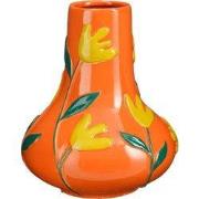 Mica Decorations Ava Vaas - H30 x Ø25 cm - Keramiek - Oranje