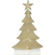 Mica Decorations Decoratie boom champagne - l18xb7xh32cm - Aluminium, ...