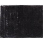 PTMD Flavia Black Viscose Handwoven Carpet XL