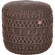 THAKOT - Poef - Bruin - 45 x 45 x 45 cm - Katoen