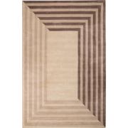 SARAI - Vloerkleed - Beige - 200 x 300 cm - Wol/Viscose