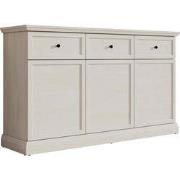 Meubella - Dressoir Leroy - Wit eiken - 146 cm