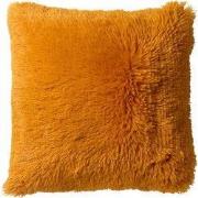 FLUFFY - Kussenhoes 45x45 cm - superzacht - effen kleur - Golden Glow ...