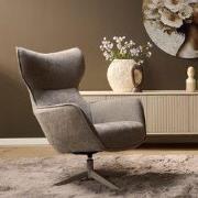 Starfurn - Fauteuil Julia - Taupe - 78x76x102 cm