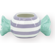 Pot - Flowerpot - Toffee Candy - Mint/Lilac -12.5x6x6cm
