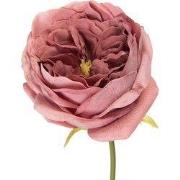 Clayre & Eef Kunstbloem Roos 43 cm Roze Kunststof