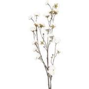 Clayre & Eef Kunstbloem 115 cm Wit Kunststof