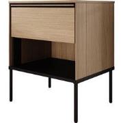 Meubella - Vicious - Nachtkastje - Eiken - 51x41x62 cm