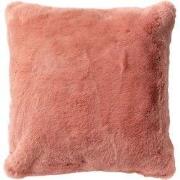 ZAYA - Kussenhoes 45x45 cm - bontlook - effen kleur - Muted Clay - roz...