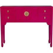 Fine Asianliving Chinese Sidetable Fuchsia Royale - Orientique