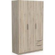 Kast met 3 deuren en 2 laden Ghost - L119,4 cm