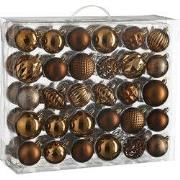 Mica Decorations Kerstballen Set - 60 Stuks - Ø7 cm - Onbreekbaar - Br...