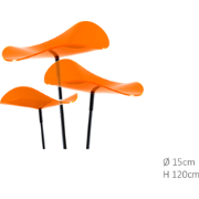 3 stuks! Zonnevangers Lucy Oranje medium 120x15 cm Cazador Del Sol