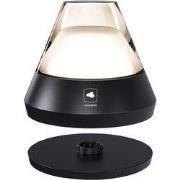 Leonardo tafellamp SALERNO - Zwart, RGB, oplaadbaar