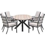 Garden Impressions Senja tuinset 7-delig desert sand - Tulli tuintafel...