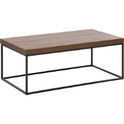 DELANO  - Salontafel - Donkere houtkleur - MDF