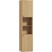 4goodz Panel Hoge badkamerkast - kolomkast - 2 deuren - 2 open schappe...