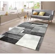 Kristal Modern grijs vloerkleed - 160 X 230 CM