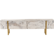 TV-meubel met 2 klepdeuren L180 cm - SERENITY