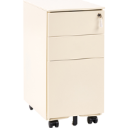 BOLSENA - Kantoorkast - Lichtbeige - Metaal