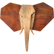 GAOURA - Wanddecoratie - Bruin - Mangohout