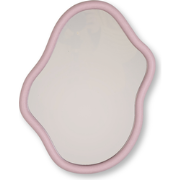 Mirror - Organic - MDF - Light Pink - 30x40cm