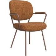 LABEL51 Eetkamerstoel Lausanne -  - Royal Boucle -  Metalen Frame