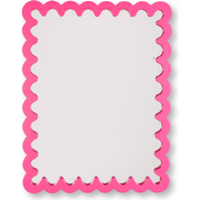 Mirror - Wavey - Neon Pink - MDF - 33x43x1.5cm