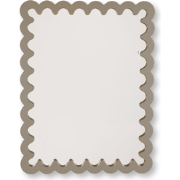 Mirror - Wavey -Taupe - MDF - 33x43x1.5cm