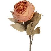 Clayre & Eef Kunstbloem 62 cm Oranje Kunststof