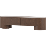 WOOOD Velari Tv Meubel 200 CM - Hout Fineer - Bruin - 50x200x50