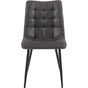 Benoa Lucille Eetkamerstoel Antraciet - set van 4