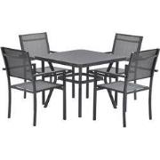 5-delige tuinset - Moon tuinstoelen - Douglas tuintafel