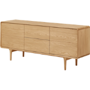 Mels eikenhouten sideboard naturel - 180 x 75 cm