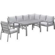 Garden Impressions Cameron lounge dining set 4-delig rechts incl stoel...