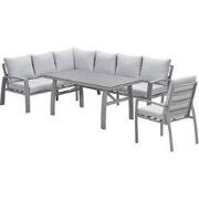 Garden Impressions Cameron lounge dining set 4-delig links incl stoel ...