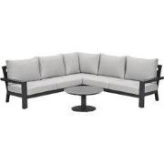Garden Impressions Sorelli loungeset 4-delig - donker grijs